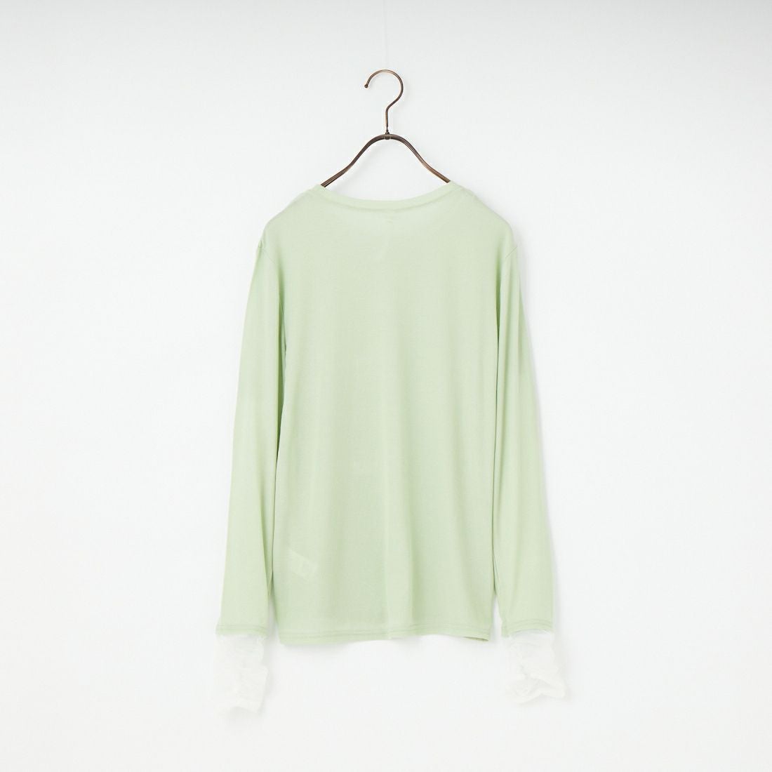 DIGNITE COLLIER [ディニテコリエ] 袖シャーリングプルオーバー [80267005] 061 ﾐﾝﾄｸﾞﾘ