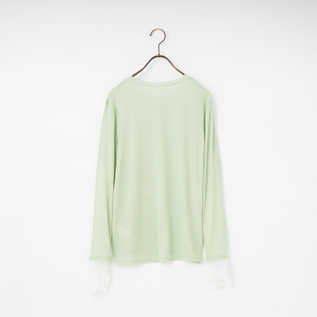 DIGNITE COLLIER [ディニテコリエ] 袖シャーリングプルオーバー [80267005] 061 ﾐﾝﾄｸﾞﾘ