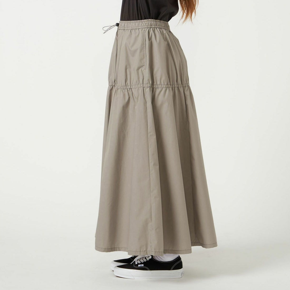 THE NORTH FACE PURPLE LABEL [ザ ノースフェイス パープルレーベル] フィールドティアードスカート [N26SE057] H GRAY