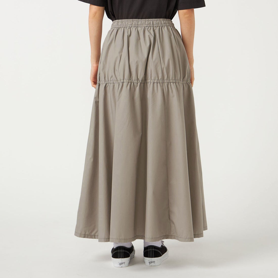 THE NORTH FACE PURPLE LABEL [ザ ノースフェイス パープルレーベル] フィールドティアードスカート [N26SE057] H GRAY