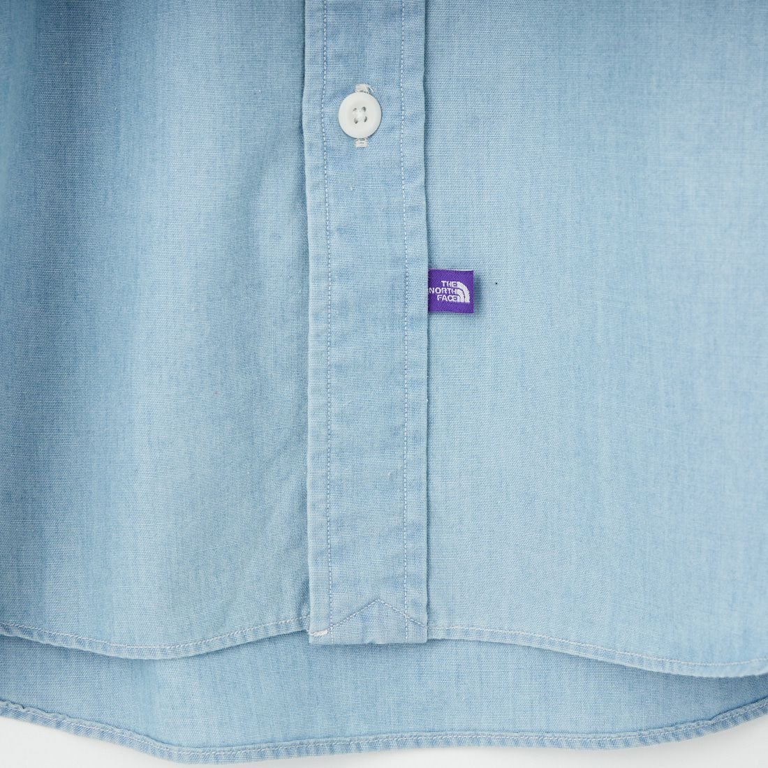 THE NORTH FACE PURPLE LABEL [ザ ノースフェイス パープルレーベル] レギュラーカラー シャンブレーフィールドシャツ [N25FG061] IB INDIGO