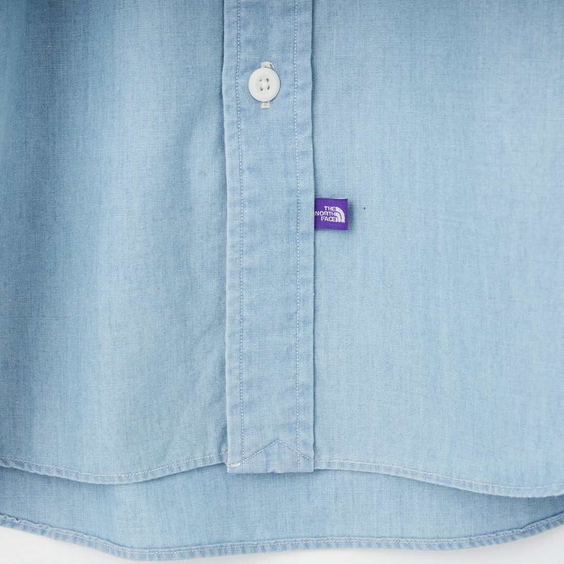 THE NORTH FACE PURPLE LABEL [ザ ノースフェイス パープルレーベル] レギュラーカラー シャンブレーフィールドシャツ [N25FG061] IB INDIGO