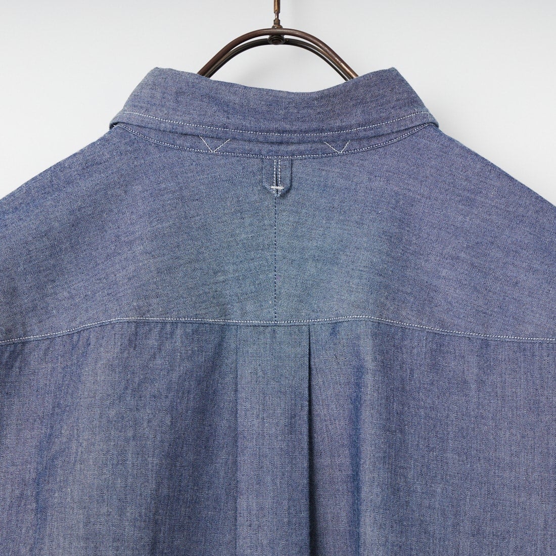 THE NORTH FACE PURPLE LABEL [ザ ノースフェイス パープルレーベル] レギュラーカラー シャンブレーフィールドシャツ [N25FG061] ID INDIGO