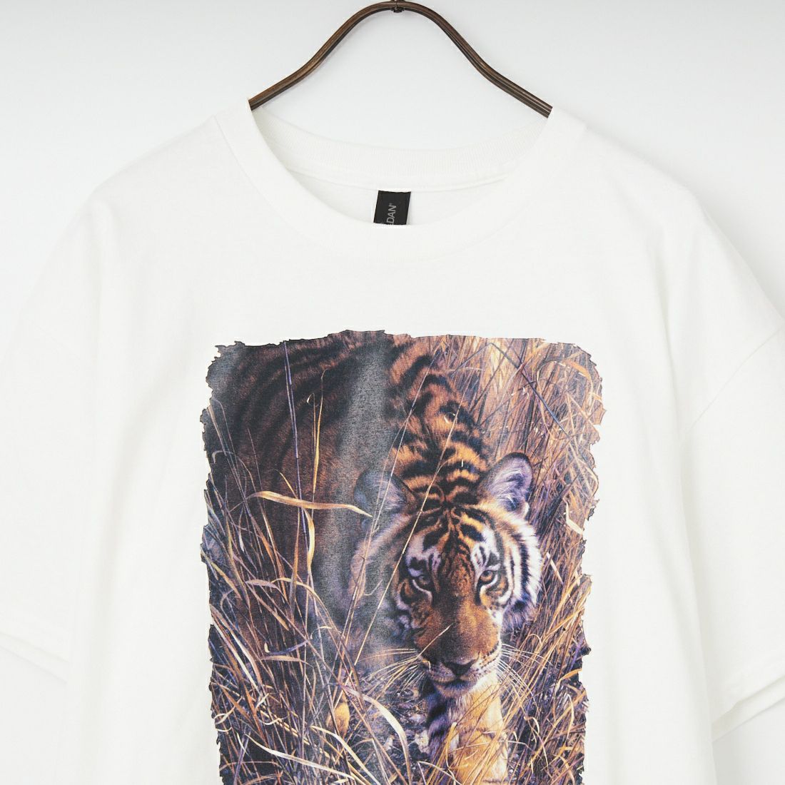 NOVELTY TEES [ノベルティティーズ] TIGER ショートスリーブTシャツ [TIGER] WHITE