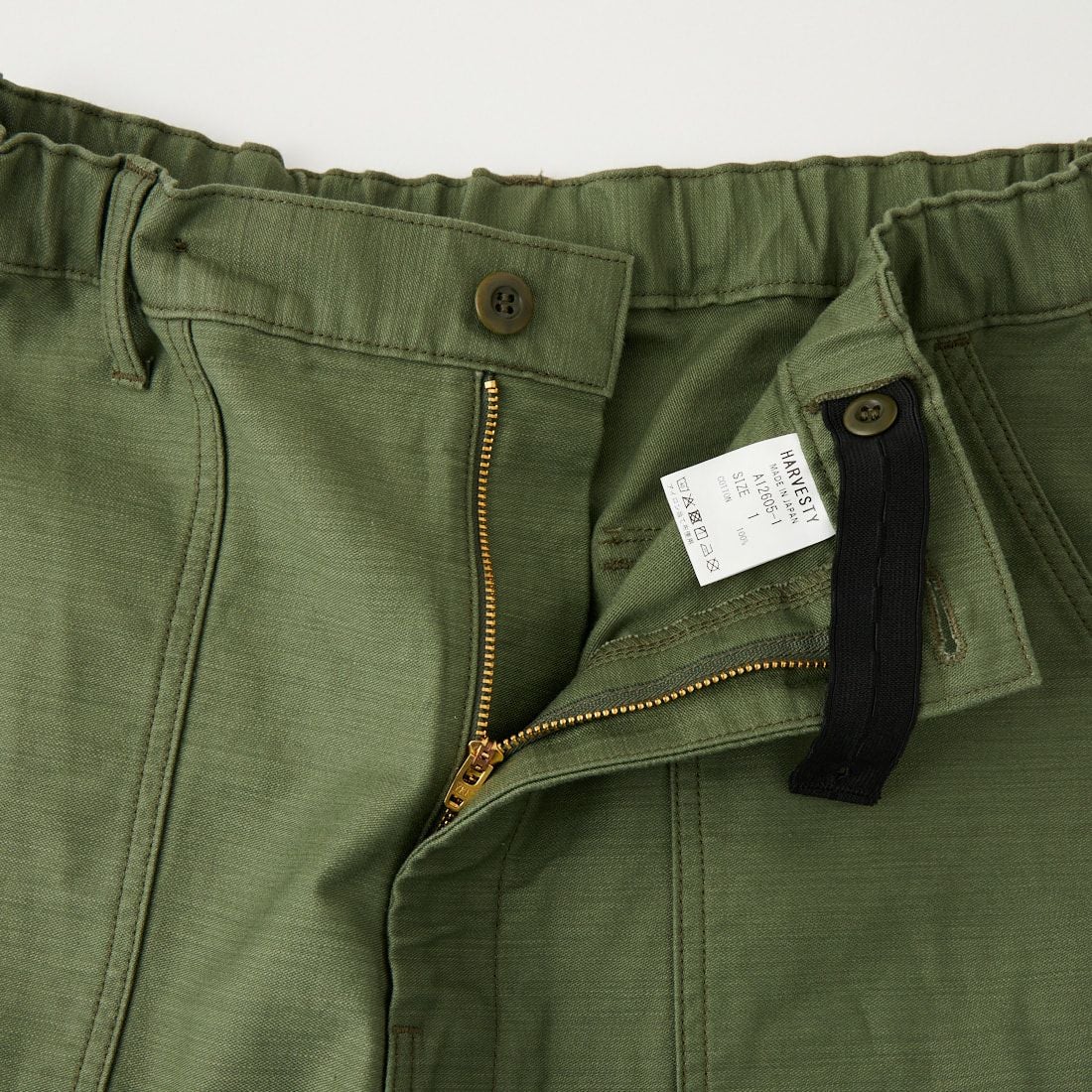 HARVESTY [ハーベスティ] ビッグファティーグパンツ [A12605] 55 MILITAR