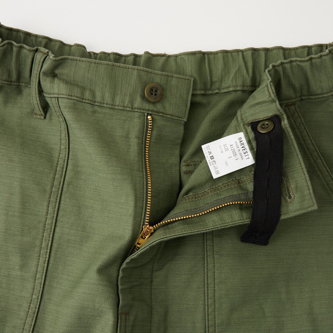 HARVESTY [ハーベスティ] ビッグファティーグパンツ [A12605] 55 MILITAR