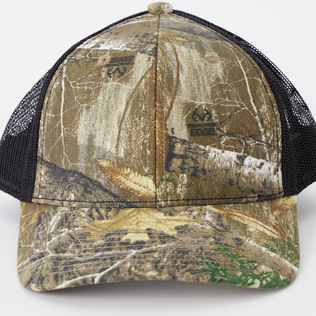 RUSSELL OUTDOORS [ラッセルアウトドア] カモ柄 スナップバックトラッカーキャップ [TRUCKER-CAP] DEEP BLACK