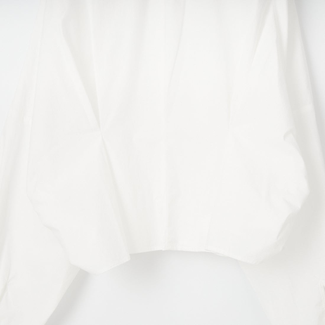 mizuiro ind [ミズイロインド] コクーンショートシャツ [1-230164] 11 OFF WHI