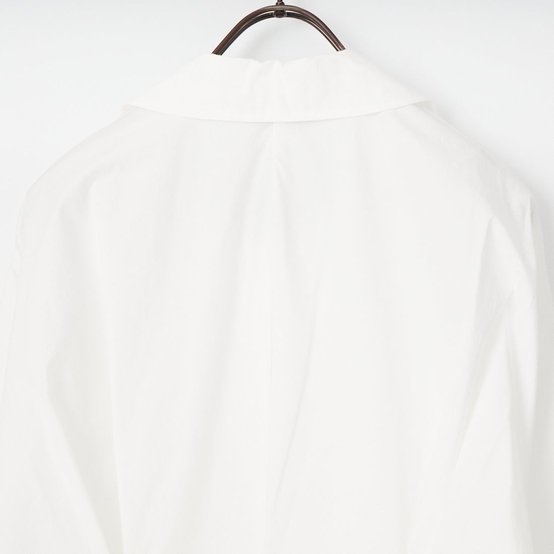 mizuiro ind [ミズイロインド] コクーンショートシャツ [1-230164] 11 OFF WHI