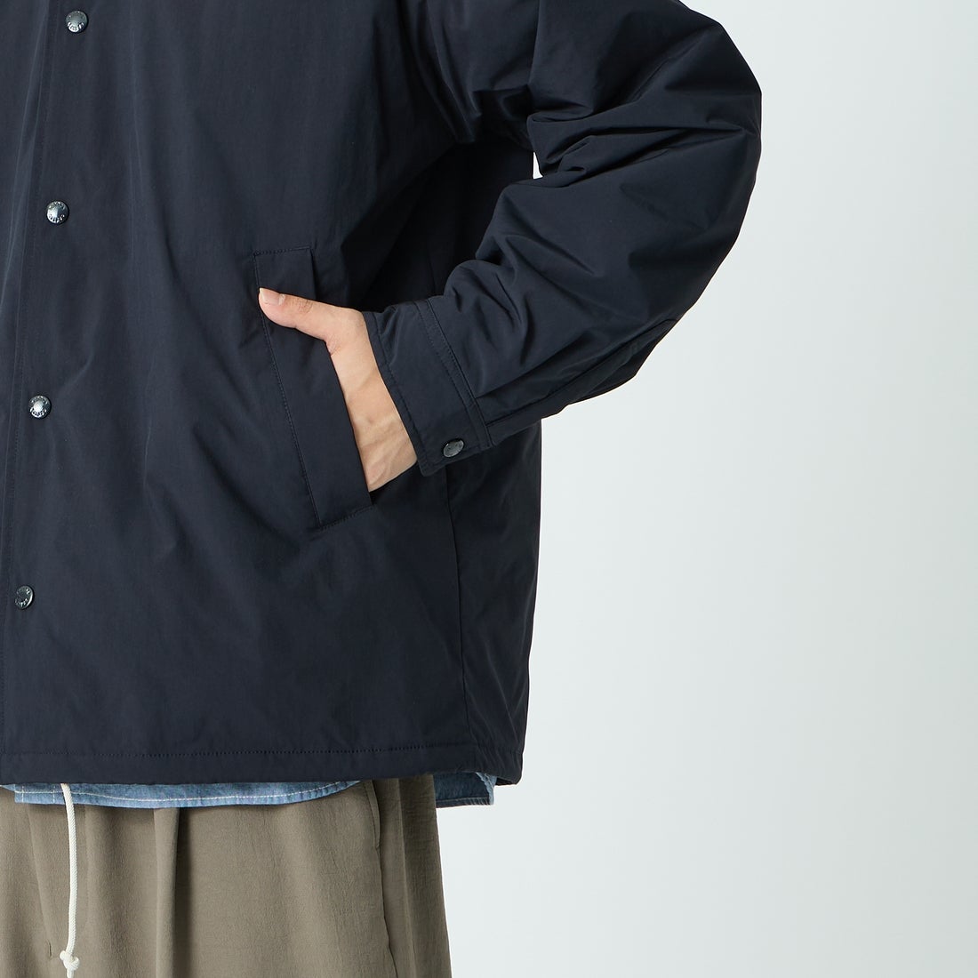 DANTON [ダントン] インサレーション コーチジャケット [DT-A0640PNT] NAVY