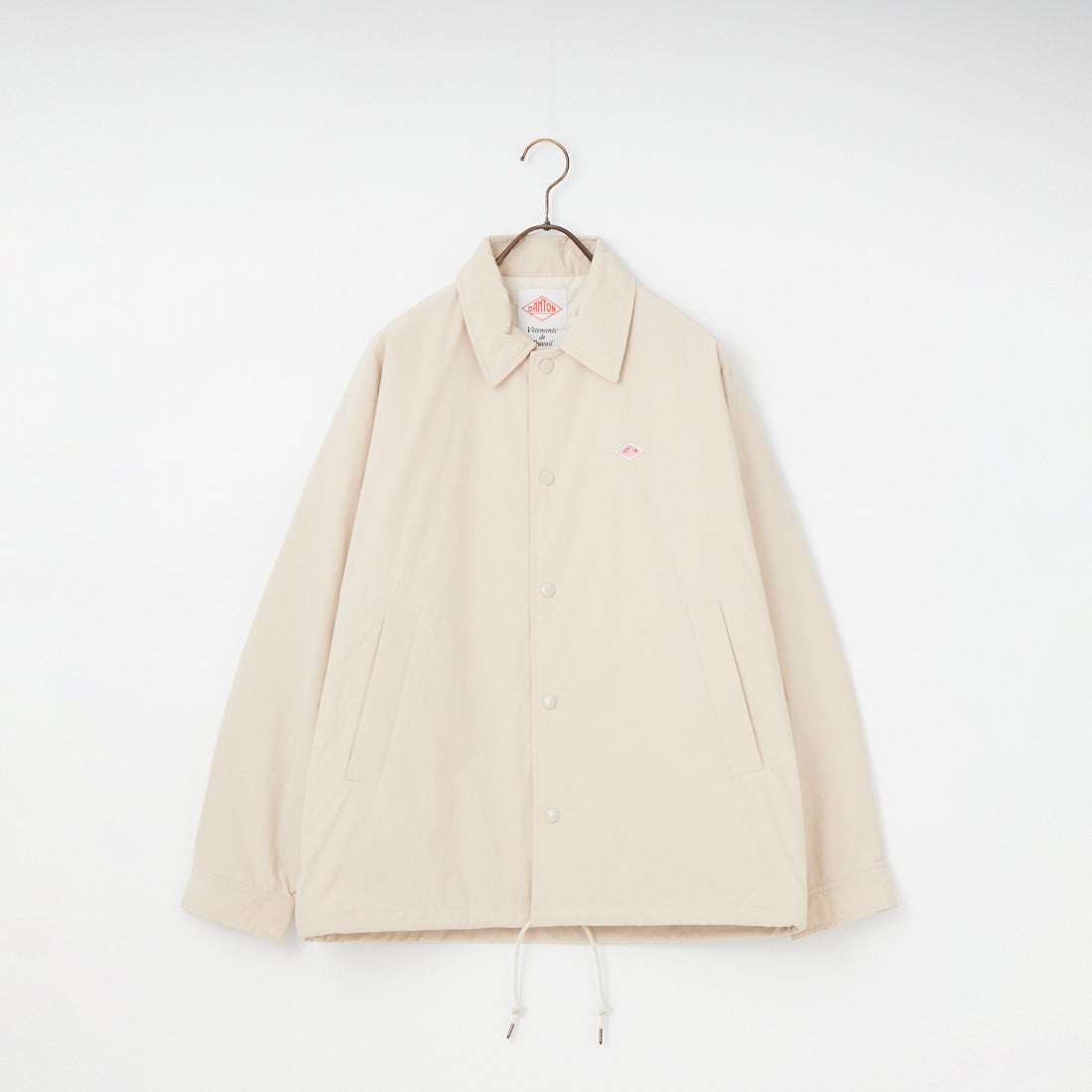 DANTON [ダントン] インサレーション コーチジャケット [DT-A0640PNT] IVORY