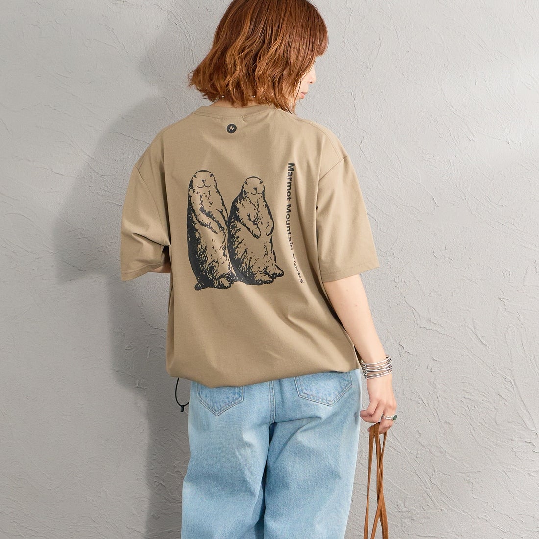 D.BEIGE&&モデル身長：158cm 着用サイズ：S&&