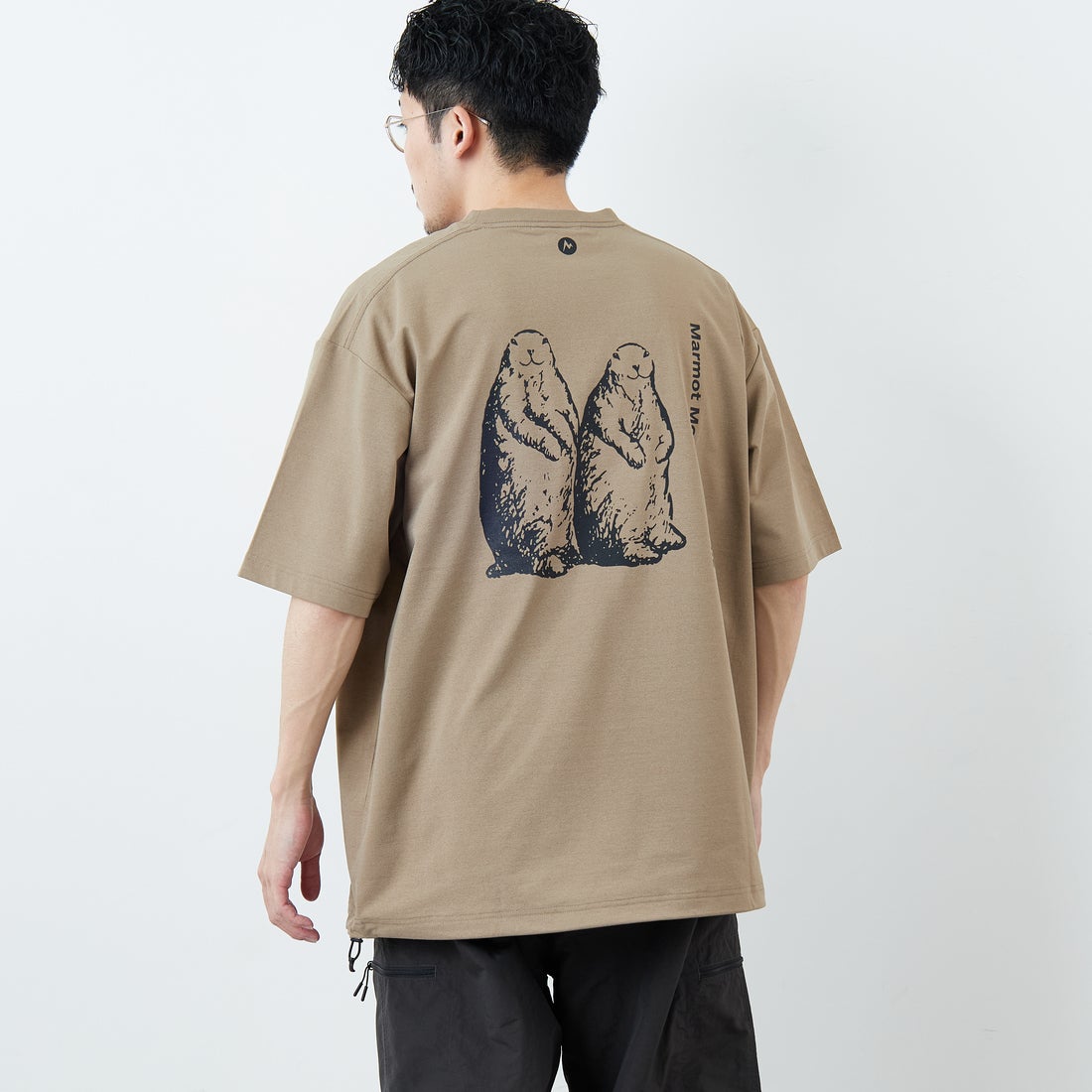 D.BEIGE&&モデル身長：168cm 着用サイズ：L&&