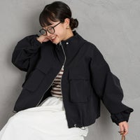 09 BLACK&&モデル身長：150cm 着用サイズ：F&&