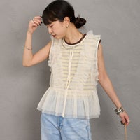 21 IVORY&&モデル身長：150cm 着用サイズ：F&&