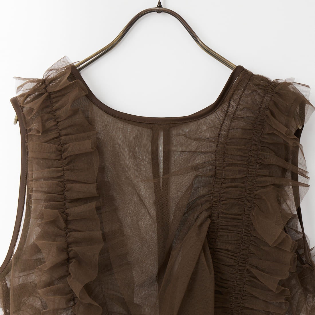 nenom [ネノム] マルチWAY チュールベスト [NE26312006] 28 BROWN