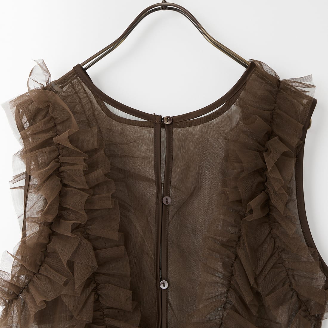 nenom [ネノム] マルチWAY チュールベスト [NE26312006] 28 BROWN