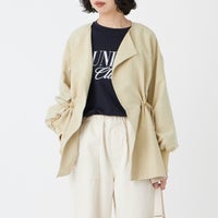 61 ﾍﾞｰｼﾞｭ&&モデル身長：162cm 着用サイズ：F&&