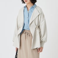 60 ｸﾞﾚｰｼﾞｭ&&モデル身長：162cm 着用サイズ：F&&