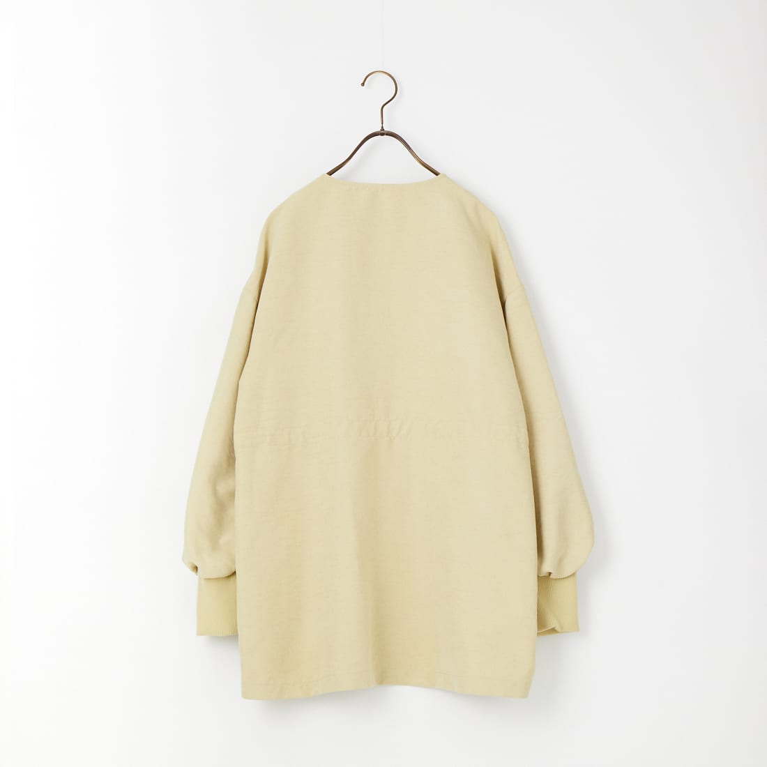 Jf Ready Made [ジェイエフレディメイド] スエードライク ピーチウエストドローコート [8560249-01] 61 ﾍﾞｰｼﾞｭ