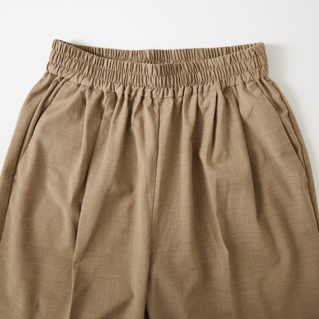 Jeans Factory Clothes [ジーンズ 31 BEIGEファクトリークローズ] センタープレスイージーフレアーパンツ [IN20-PT-6] 31 BEIGE