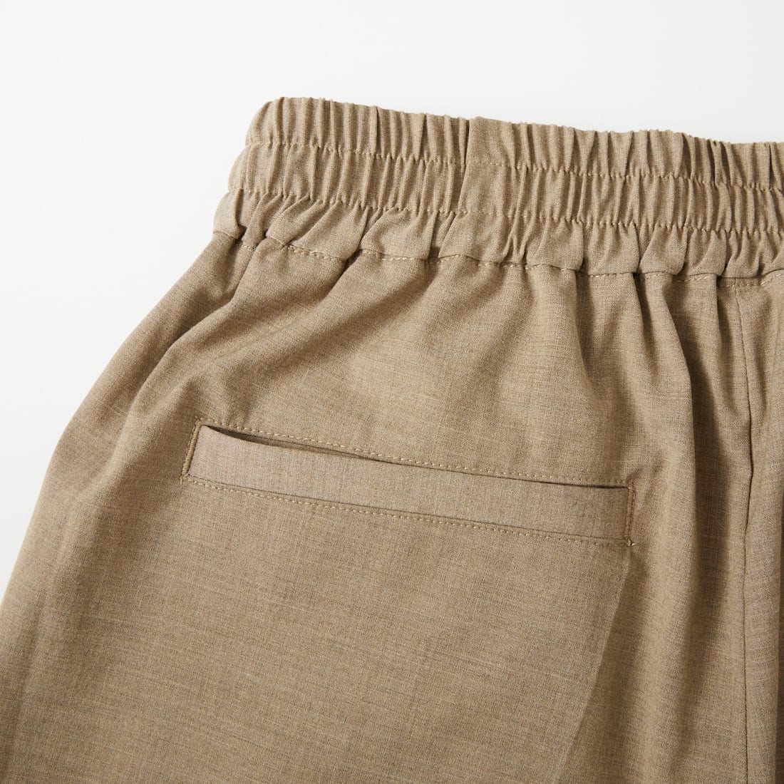 Jeans Factory Clothes [ジーンズ 31 BEIGEファクトリークローズ] センタープレスイージーフレアーパンツ [IN20-PT-6] 31 BEIGE