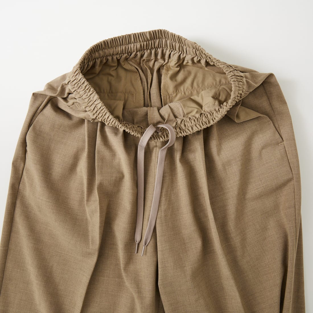 Jeans Factory Clothes [ジーンズ 31 BEIGEファクトリークローズ] センタープレスイージーフレアーパンツ [IN20-PT-6] 31 BEIGE