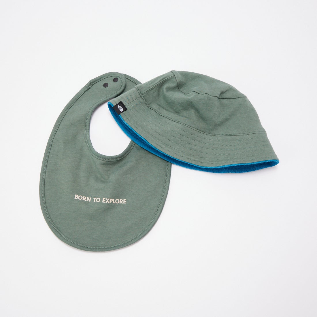 THE NORTH FACE [ザ ノース フェイス] ベビー ハット&ビブセット [NNB02610] DB