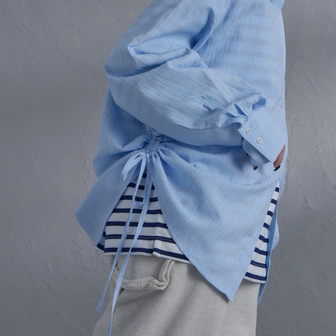 nenom [ネノム] マルチWAY ビスチェセットシャツ [NE26312005] 10 SAX