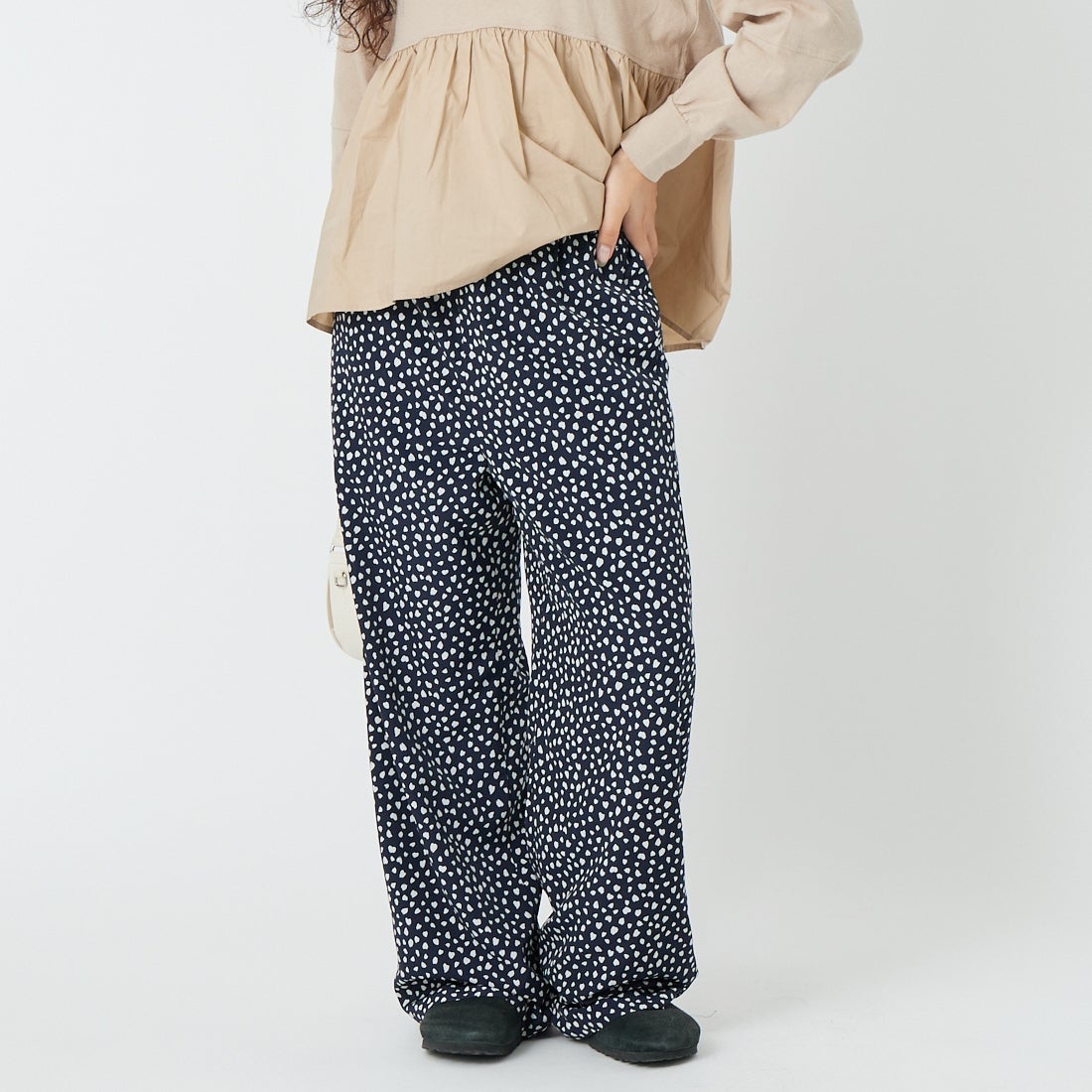 NAVY&&モデル身長：162cm 着用サイズ：F&&