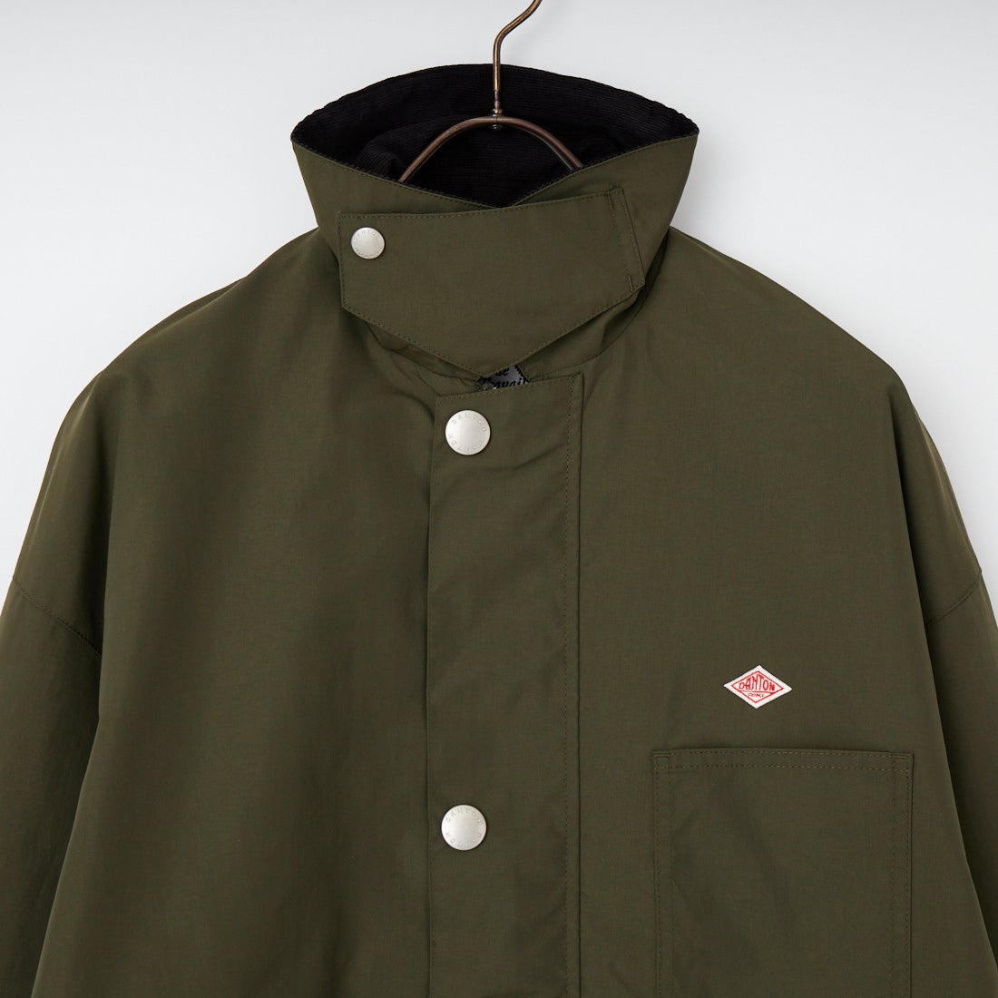 DANTON [ダントン] ナイロンタフタ カバーオールジャケット [DT-A0647STV] OLIVE