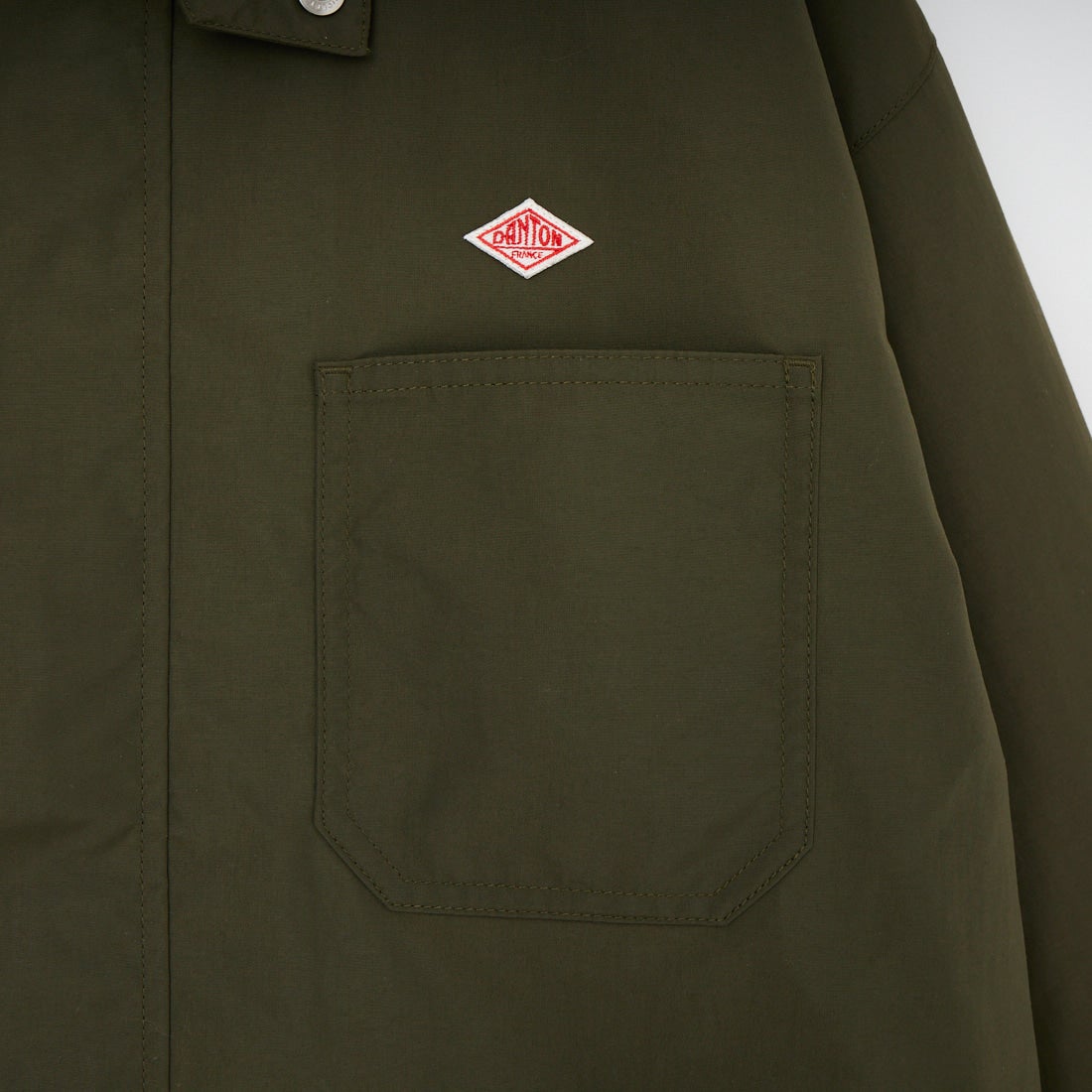 DANTON [ダントン] ナイロンタフタ カバーオールジャケット [DT-A0647STV] OLIVE