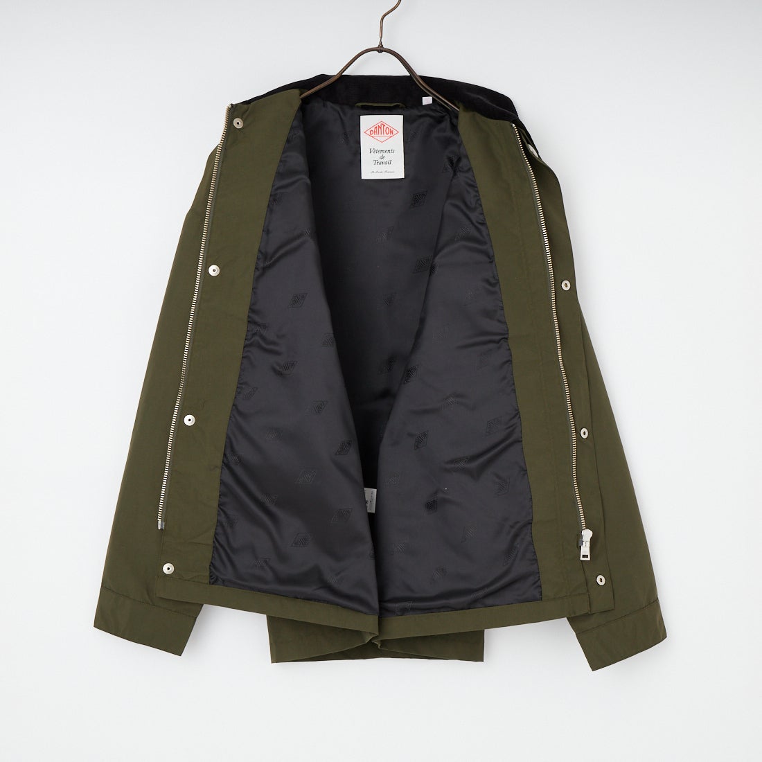 DANTON [ダントン] ナイロンタフタ カバーオールジャケット [DT-A0647STV] OLIVE