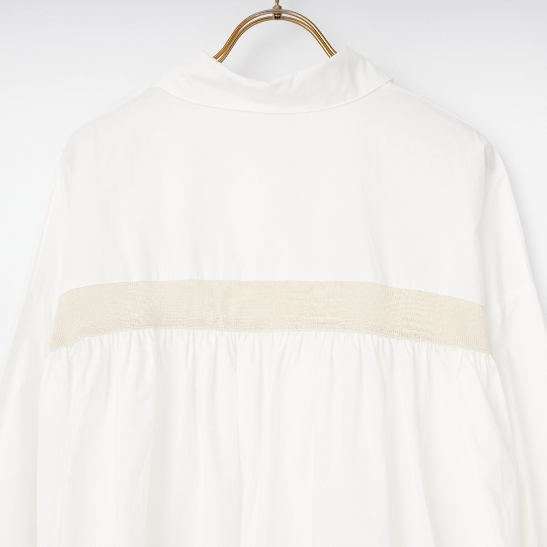 Jf Ready Made [ジェイエフレディメイド] コーマコットン オーバーギャザーブラウス [4126101] ｵﾌﾎﾜｲﾄ