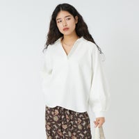 ｵﾌﾎﾜｲﾄ&&モデル身長：162cm 着用サイズ：F&&