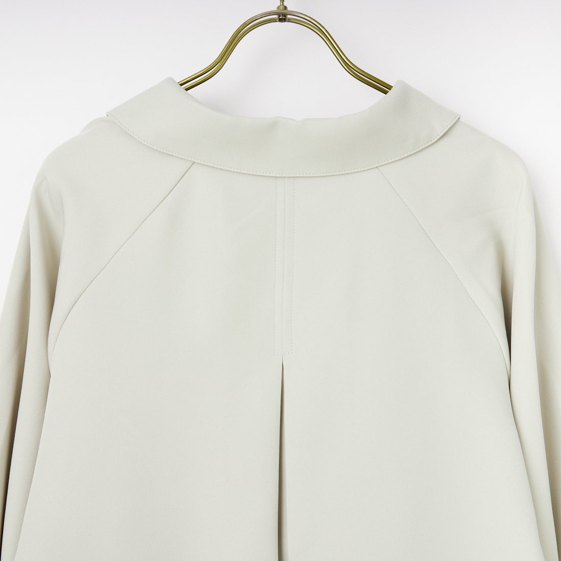 Jf Ready Made [ジェイエフレディメイド] パウダーストレッチ スキッパーブラウス [4126104] ﾗｲﾄｸﾞﾚｰ