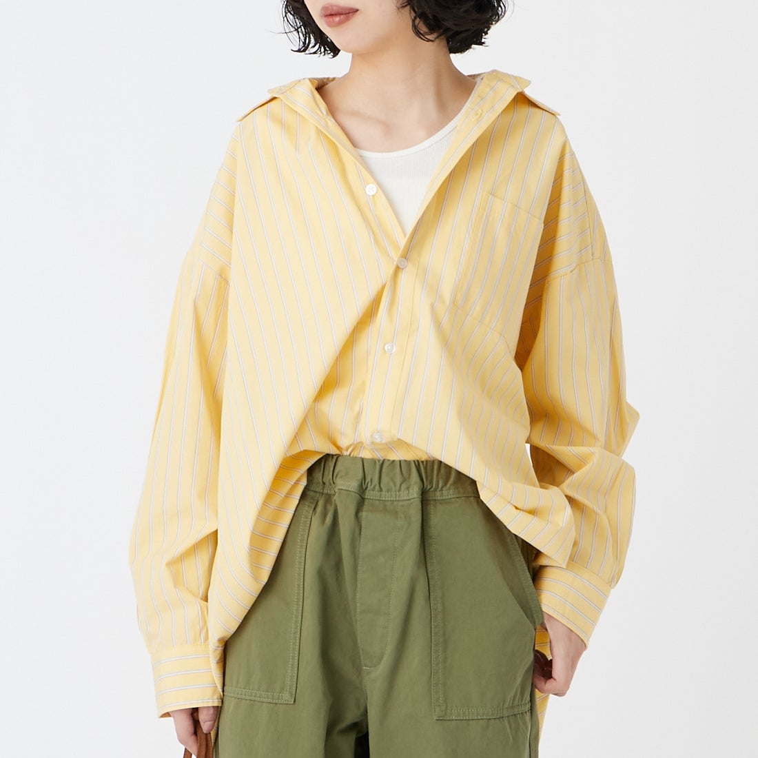 YEL ST&&モデル身長：162cm 着用サイズ：F&&