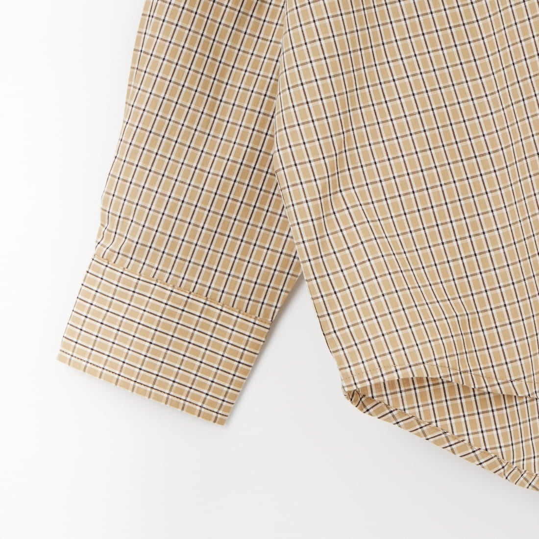 Jeans Factory Clothes [ジーンズファクトリークローズ] メンズライクビッグシャツ [IN7-SH-6] BEIGE CHK