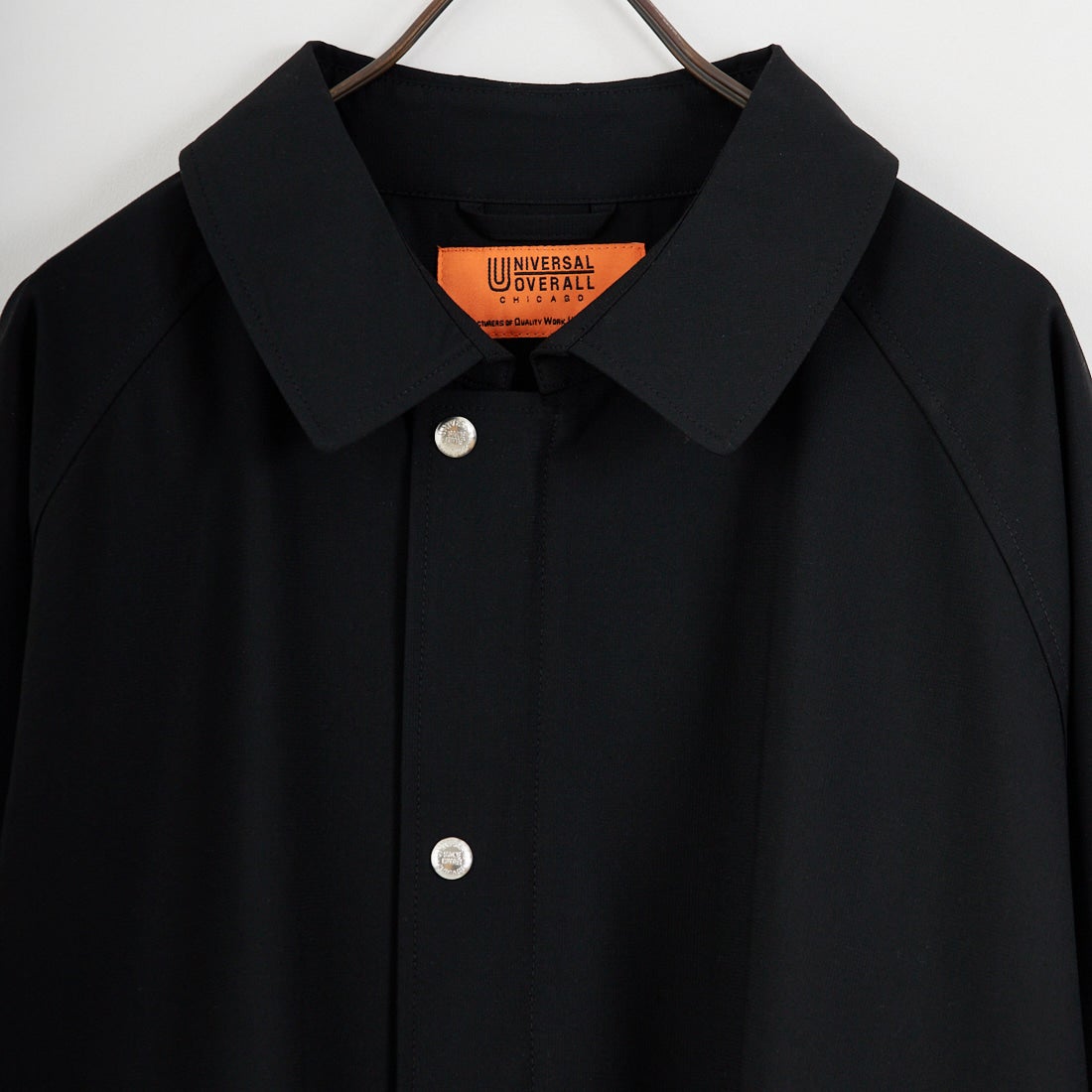 UNIVERSAL OVERALL [ユニバーサルオーバーオール] 別注 コーチジャケット [U2611422IN-JF] BLACK