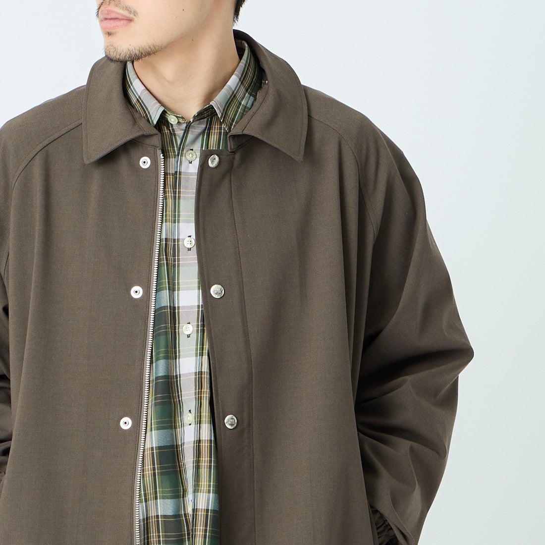 UNIVERSAL OVERALL [ユニバーサルオーバーオール] 別注 コーチジャケット [U2611422IN-JF] GREIGE