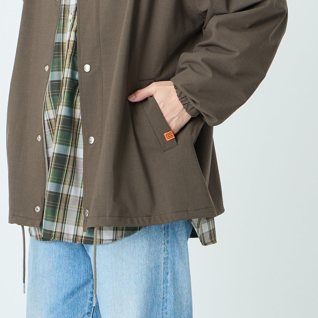 UNIVERSAL OVERALL [ユニバーサルオーバーオール] 別注 コーチジャケット [U2611422IN-JF] GREIGE