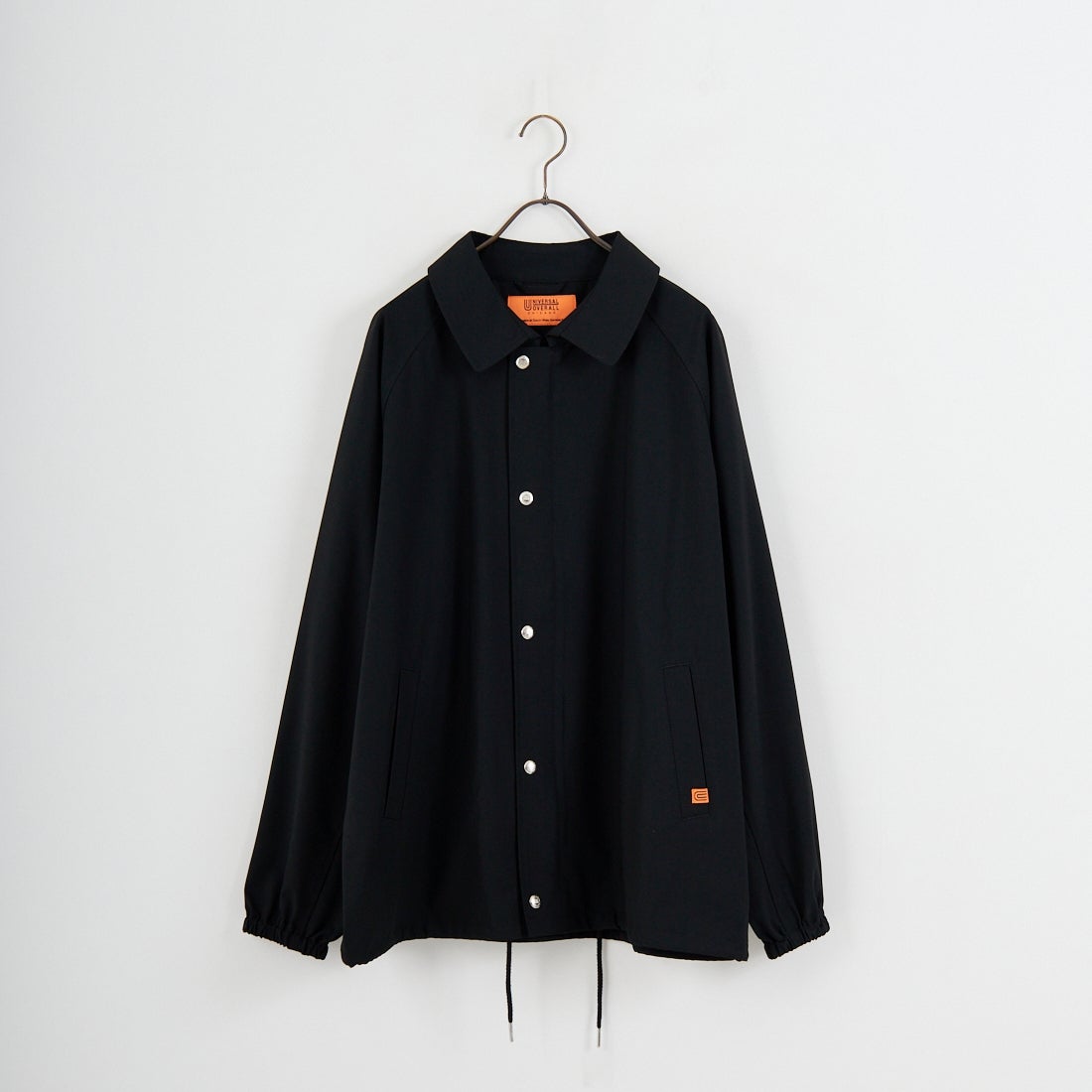 UNIVERSAL OVERALL [ユニバーサルオーバーオール] 別注 コーチジャケット [U2611422IN-JF] BLACK