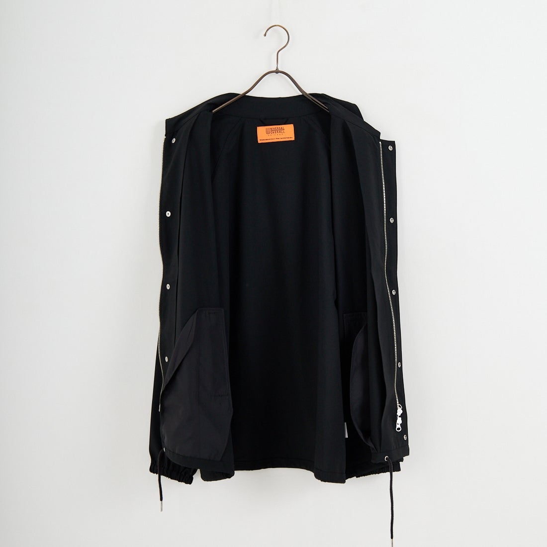 UNIVERSAL OVERALL [ユニバーサルオーバーオール] 別注 コーチジャケット [U2611422IN-JF] BLACK