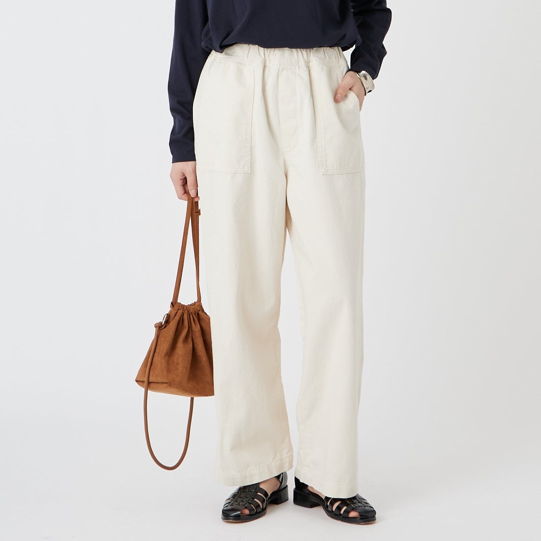 08 KINARI&&モデル身長：162cm 着用サイズ：34&&