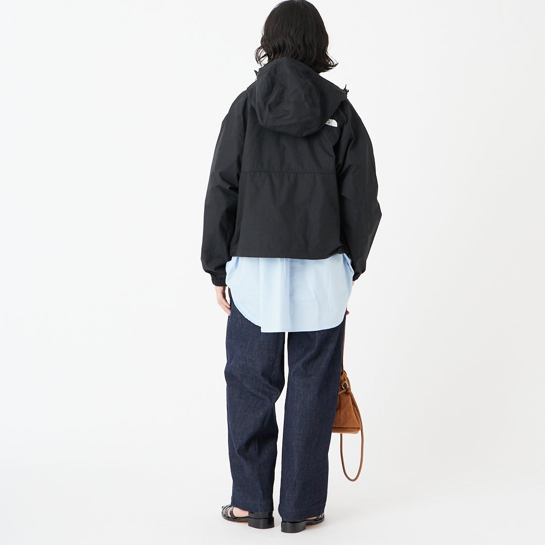 Jeans Factory Clothes [ジーンズファクトリークローズ] イージーワイドベイカーパンツ [IN24-PT-6] O.W &&モデル身長：162cm 着用サイズ：34&&