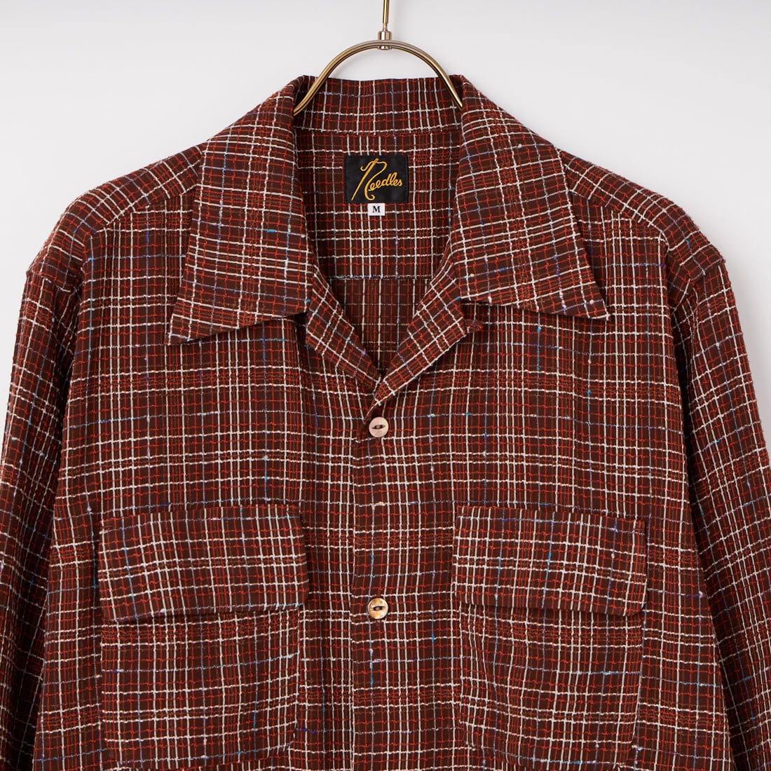 Needles [ニードルズ] クラシックシャツ [SX256] A BROWN