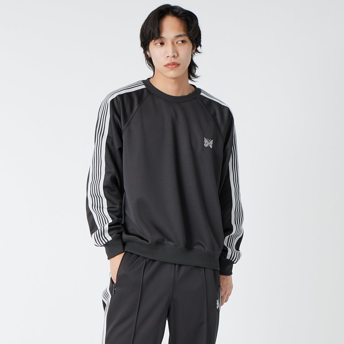 Needles [ニードルズ] トラッククルーネックシャツ [SX405]｜ジーンズ