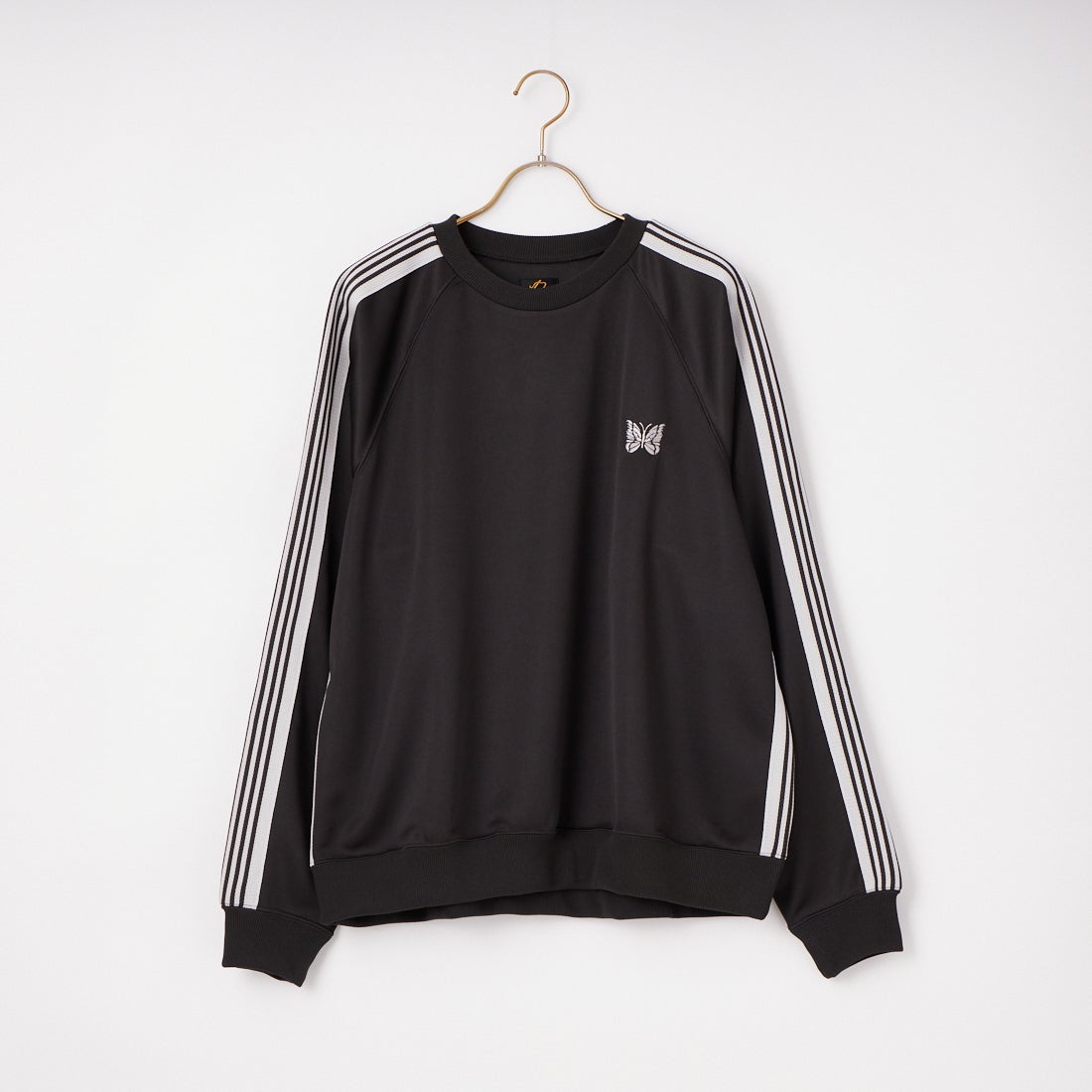 Needles [ニードルズ] トラッククルーネックシャツ [SX405] C CHARCOAL