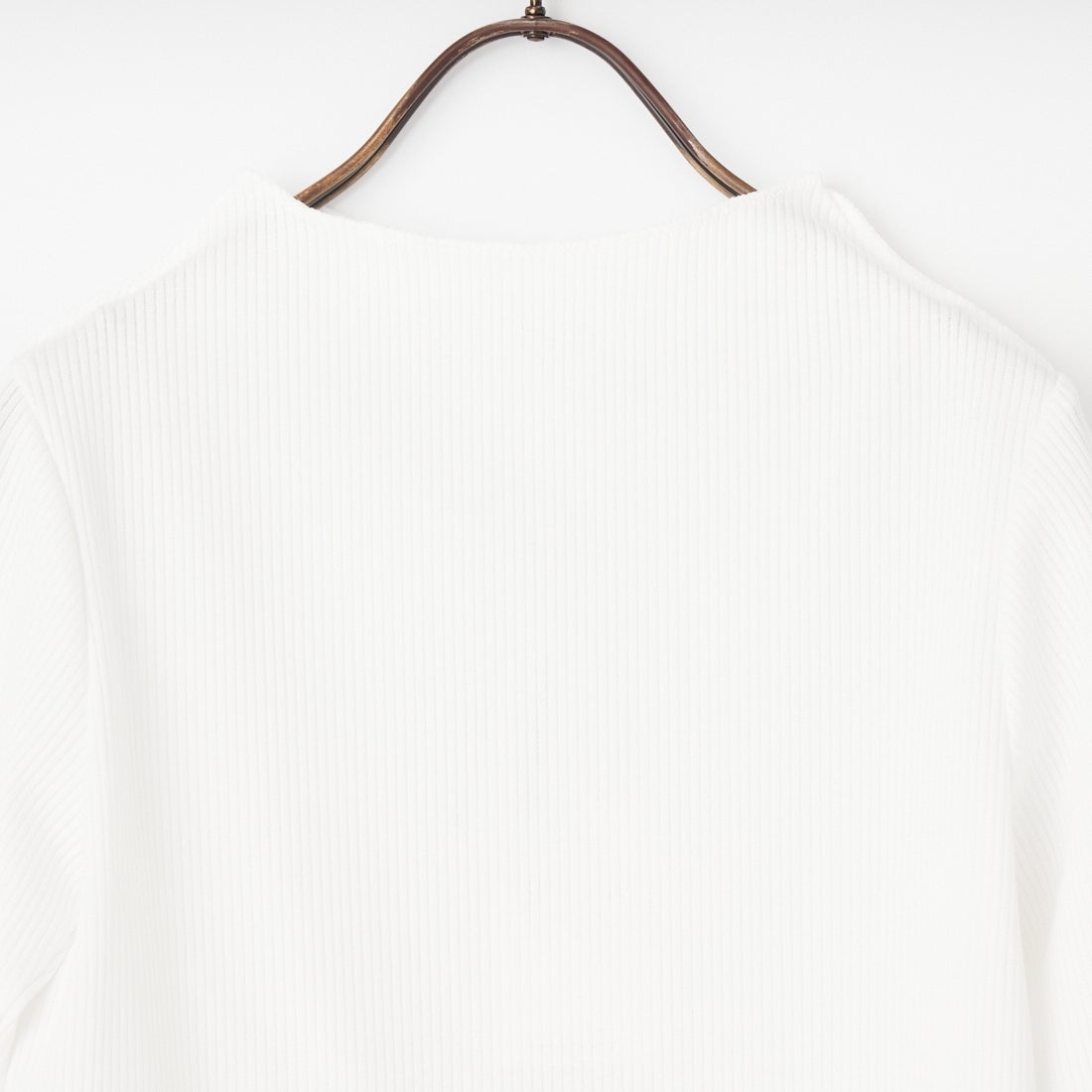 RhodolirioN [ロドリリオン] リブレースカフプルオーバーTシャツ [SW1083] A WHITE