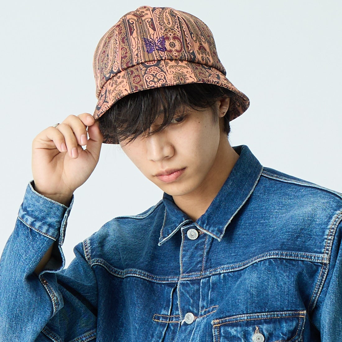 Needles [ニードルズ] バミューダハット [SX076] E ORANGE